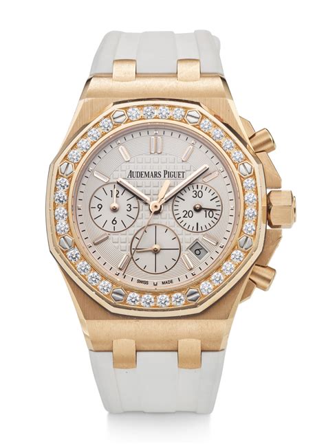 audemars piguet royal oak chronograph pink gold price|original royal oak watch.